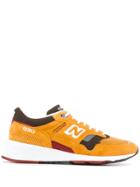 New Balance Embroidered Detail Sneakers - Gold