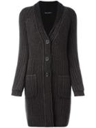 Iris Von Arnim Chunky Knit Cardigan, Women's, Size: Small, Brown, Cashmere