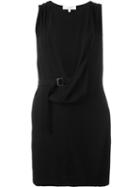 Iro Deep V-neck Mini Dress, Women's, Size: 36, Black, Viscose