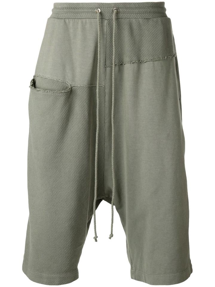 Lost & Found Rooms Drawstring Shorts, Men's, Size: Small, Grey, Cotton