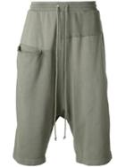 Lost & Found Rooms Drawstring Shorts, Men's, Size: Small, Grey, Cotton