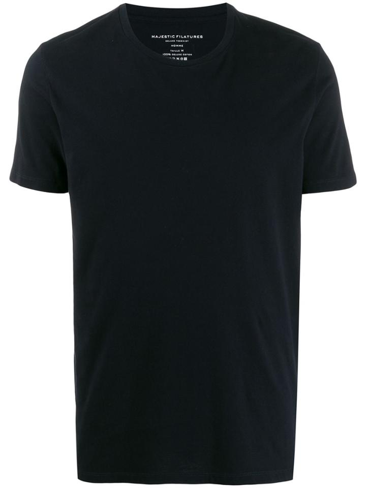 Majestic Filatures Crew-neck T-shirt - Blue