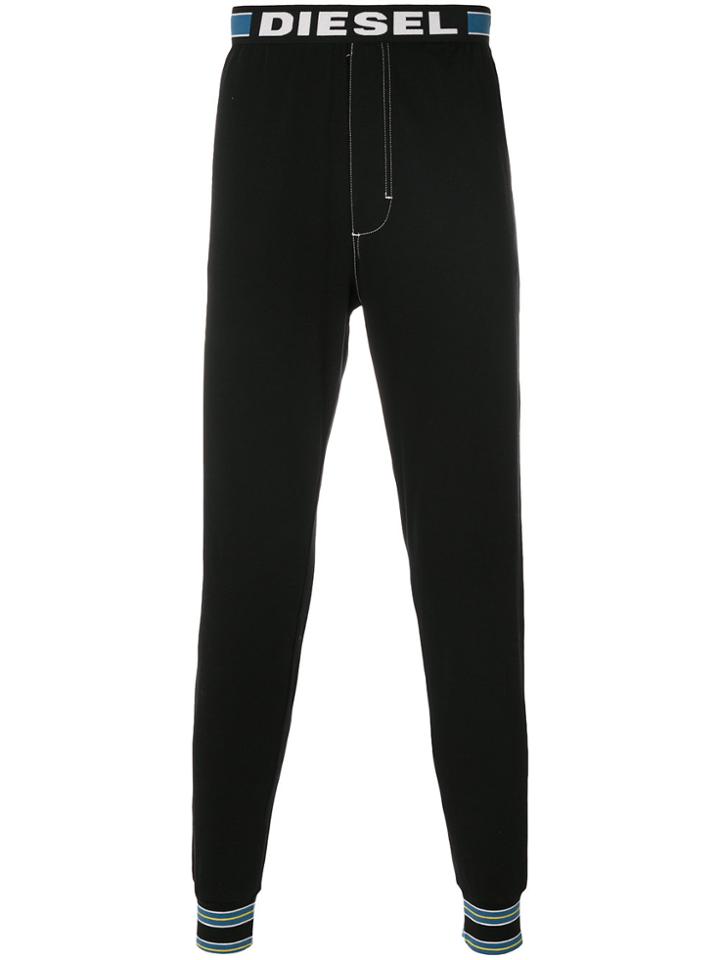 Diesel Branded Casual Trousers - Black