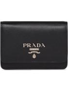 Prada Chain Strap Mini Bag - Black