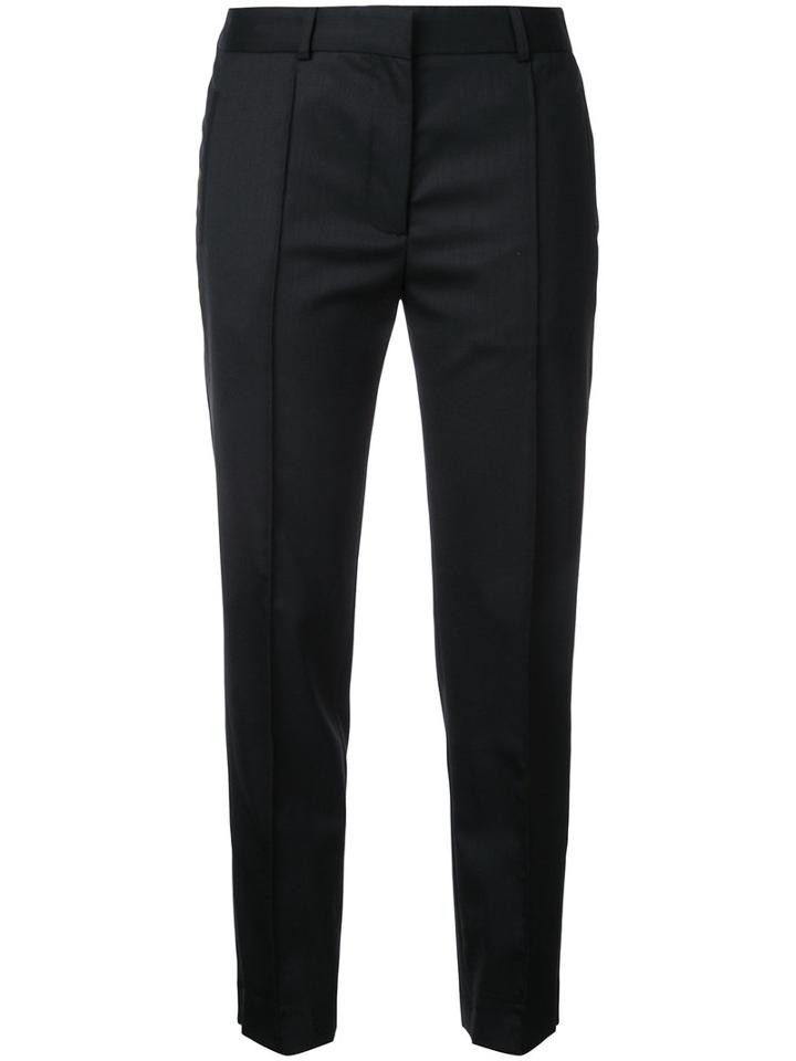 Rokh - Classic Cigarette Trousers - Women - Wool - 34, Black, Wool