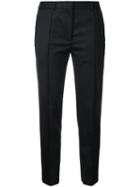 Rokh - Classic Cigarette Trousers - Women - Wool - 34, Black, Wool