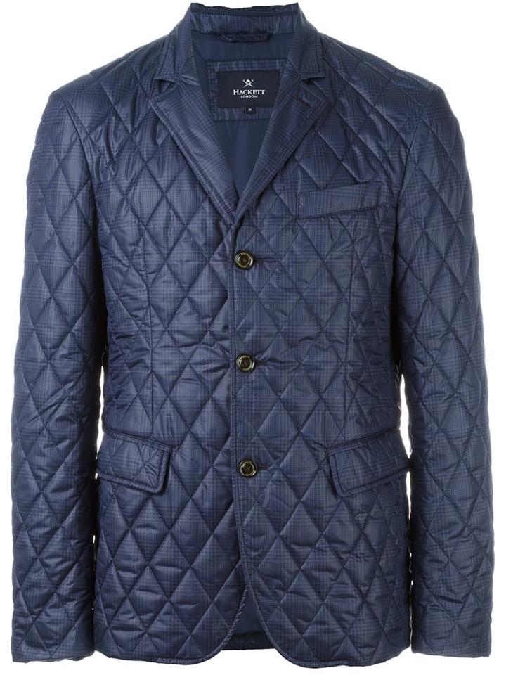 Hackett Printed Quilted 'ted' Blazer