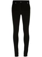 Givenchy Skinny Fit Trousers, Women's, Size: 34, Black, Polyamide/spandex/elastane/viscose