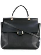Lanvin - 'essential' Tote Bag - Women - Calf Leather - One Size, Black, Calf Leather