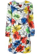 Boutique Moschino Floral Print Longsleeved Dress