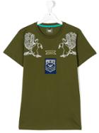Armani Junior Eagle Print T-shirt - Green