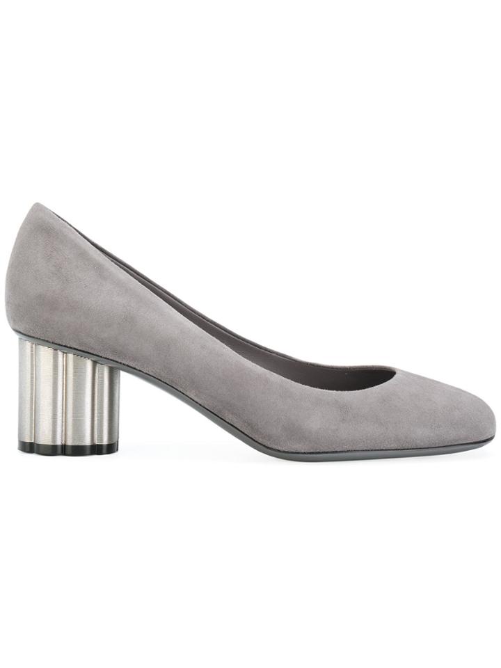 Salvatore Ferragamo Lucca Pumps - Grey