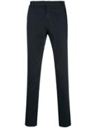 Dondup Flat Front Basic Trousers - Blue