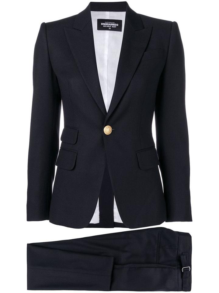 Dsquared2 Single Button Blazer - Blue