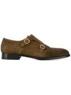 Doucal's Monk Shoes - Brown
