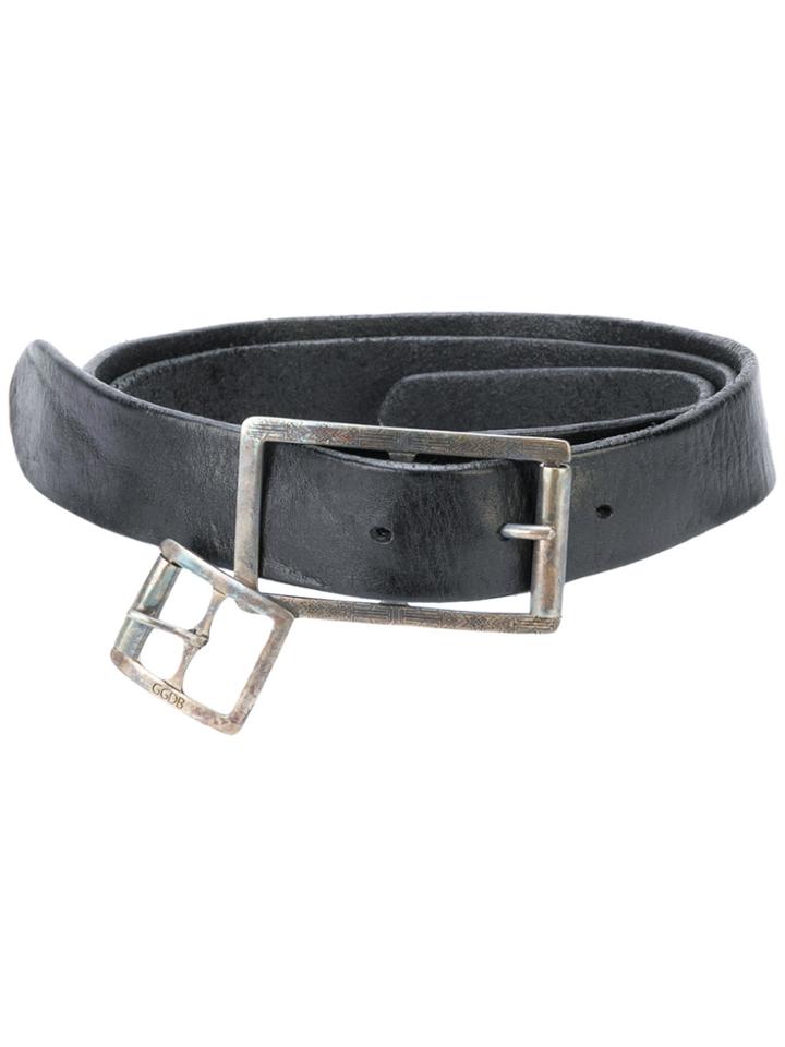 Golden Goose Deluxe Brand Classic Buckled Belt - Black