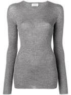 Prada Knitted Pullover - Grey
