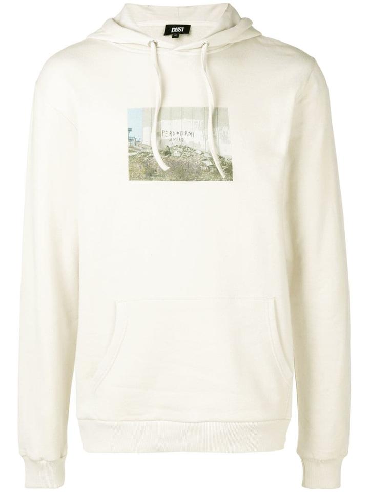 Dust Photo Print Hooded Sweatshirt - Neutrals