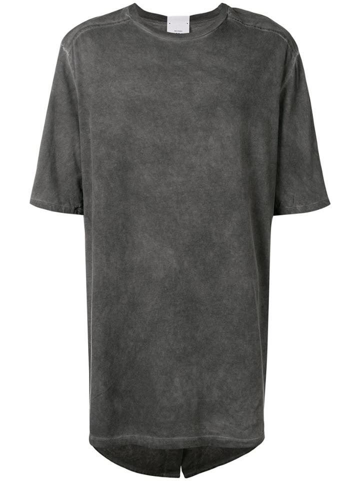 Lost & Found Rooms Oversized Parka T-shirt - Grey