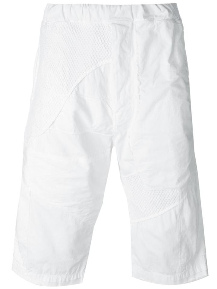 Alexandre Plokhov - Panelled Shorts - Men - Cotton/spandex/elastane - 46, White, Cotton/spandex/elastane