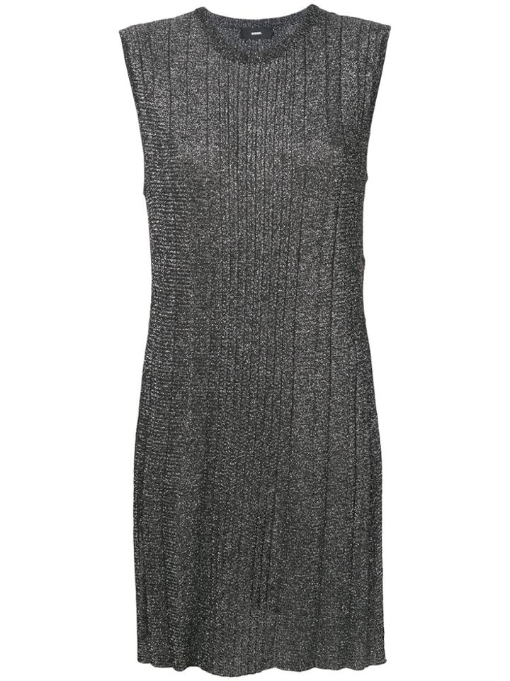 Diesel Metallic Shift Tank Top - Black