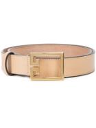 Givenchy Logo Buckle Belt - Nude & Neutrals