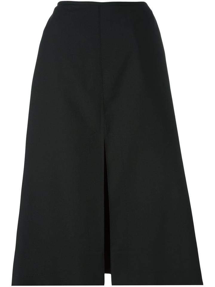 Ellery 'fastrada' A-line Skirt, Women's, Size: 6, Black, Polyester/spandex/elastane/virgin Wool