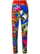 Versace Printed Skinny Jeans - Multicolour