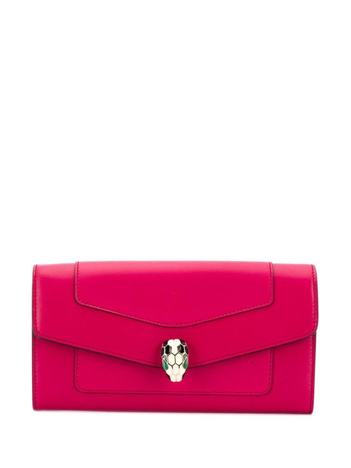 Bulgari Serpenti Forever Wallet - Pink