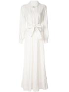 Co Belted Wide-leg Jumpsuit - White