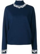 Christopher Kane Pearl Sweatshirt - Blue