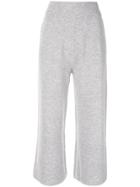 Le Kasha Cropped Trousers - Grey