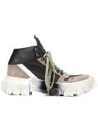 Rick Owens Tractor Platform Sneakers - Black