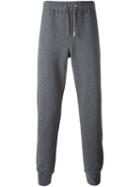Eleventy Tapered Track Pants, Men's, Size: Large, Grey, Cotton