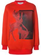 Givenchy Bambi Patch Sweatshirt - Red