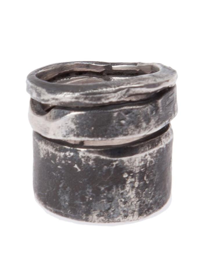 Lee Brennan Design 'black Stack' Ring