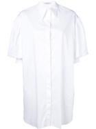 Vivetta Puffball Sleeve Oversized Shirt - White