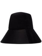 Valentino Panelled Felt Bucket Hat - Black