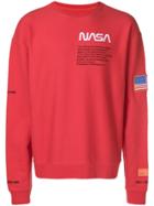 Heron Preston Heron Preston X Nasa Loose Fitted Sweatshirt - Red