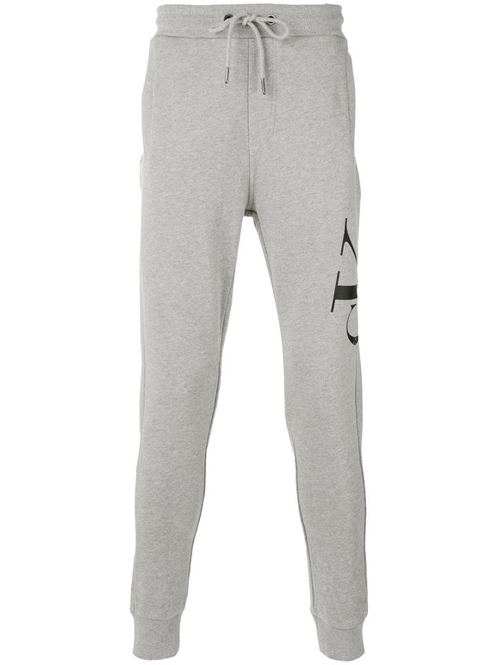 Calvin Klein Jeans - Logo Jogging Trousers - Men - Cotton - Xs, Grey, Cotton