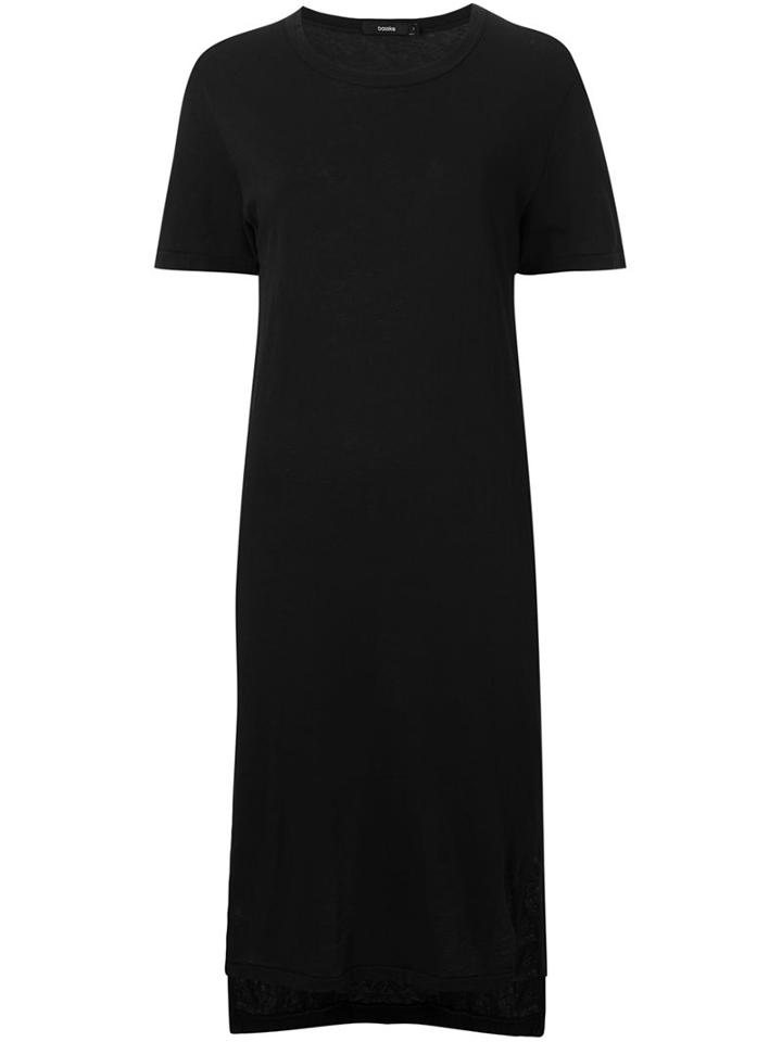 Bassike Side Slit T-shirt Dress