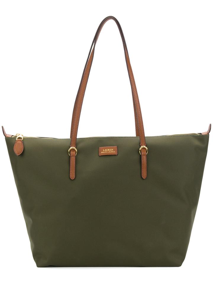 Lauren Ralph Lauren Shopper Tote Bag - Green