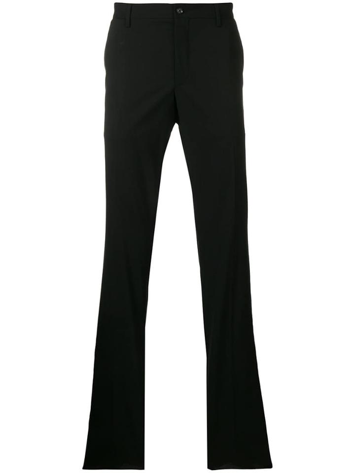 Versace Straight-leg Trousers - Black