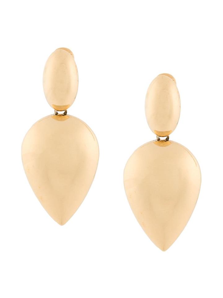 Monet Vintage 1970s Vintage Monet Modernist Clip-on Earrings -