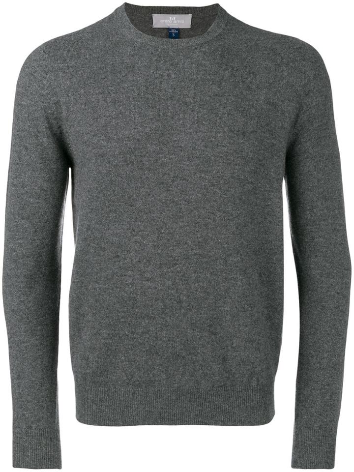 Entre Amis Entre Amis X D'aniello Cashmere Sweater - Grey