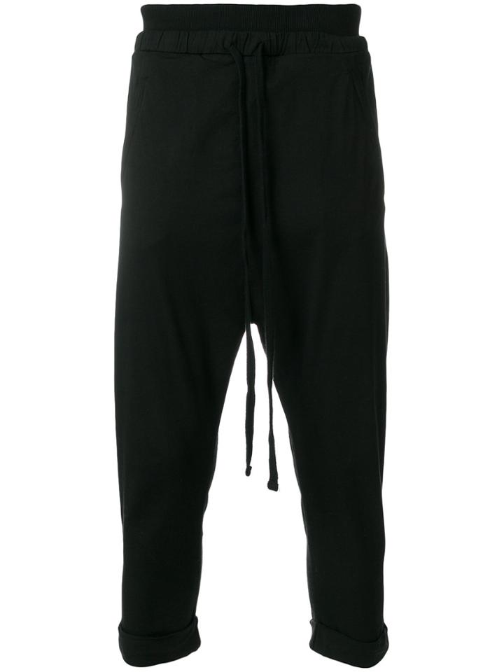 Thom Krom Drop-crotch Trousers - Black