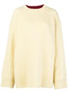 Calvin Klein 205w39nyc Two-tone Sweater - Yellow & Orange