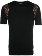 Dsquared2 Leopard Panel T-shirt - Black