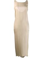 Cherevichkiotvichki Shift Maxi Dress - Neutrals