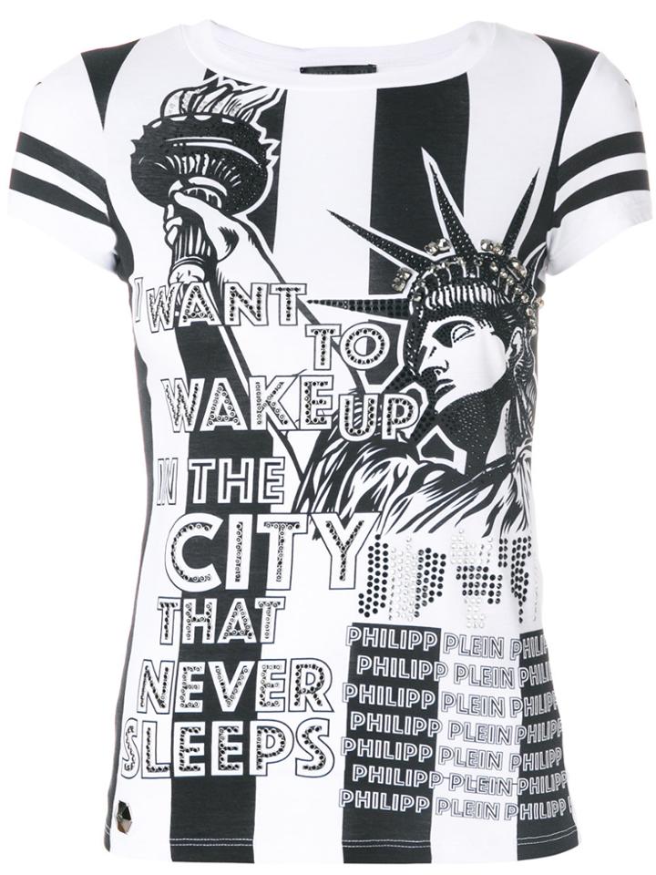 Philipp Plein Studded T-shirt - White